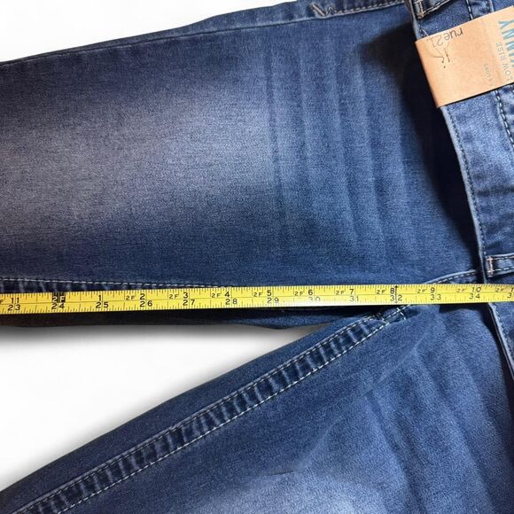 NWT Rue21 Low Rise Skinny Jeans Size 7/8 Long Stretch Denim Y2K Style - Picture 8 of 8